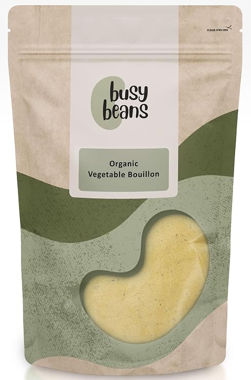 Organic Vegetable Bouillon - Certified Organic - by Busy Beans Organic (500g)