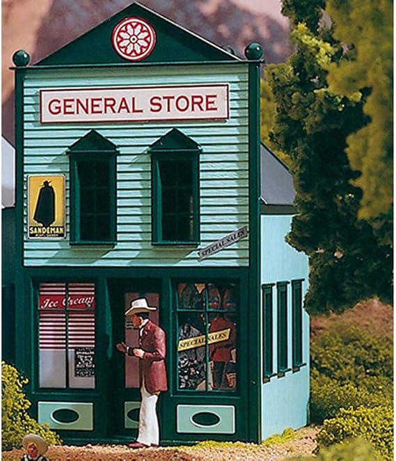 PIKO G SCALE MODEL TRAIN BUILDINGS - GENERAL STORE - 62234 by Piko