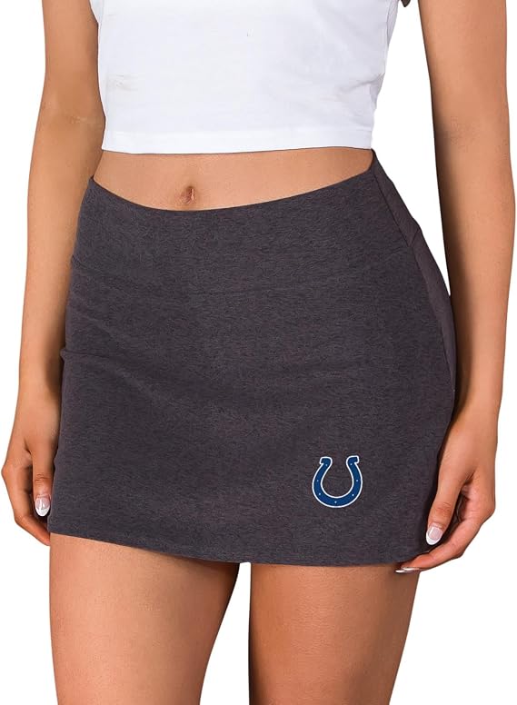 Concepts Sport Women's Charcoal Indianapolis Colts Centerline Knit Skort