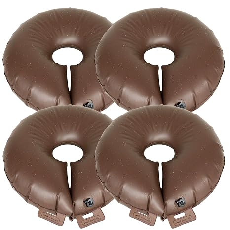Vego garden 16 Gallon Tree Watering Bag/Ring, Extremely Heavy Duty PVC Planting Water Bag for Tree and Shrubs, Basic Water Saving Slow Release Root Water System for Tree Drip Irrigation-4 Pack