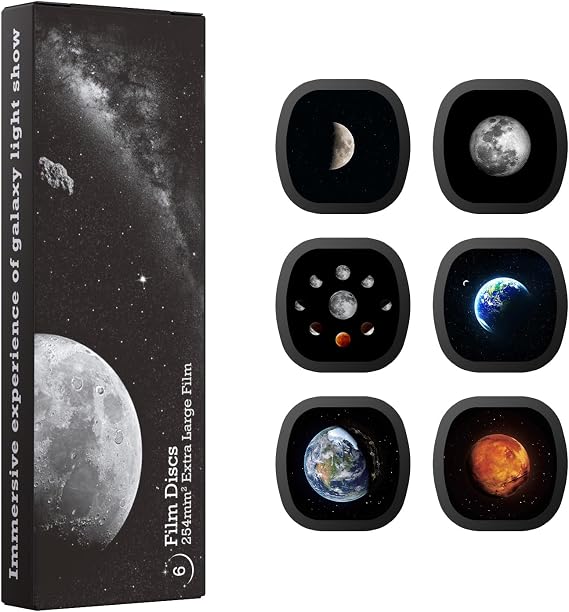 Galaxy Projector Disc, 5K Ultra HD Slides Discs for Galaxy Projector