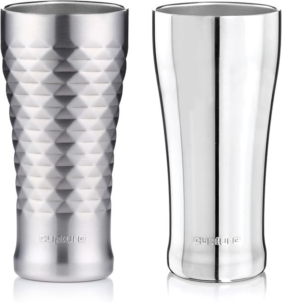 Cupture Double Walled Vacuum Insulated Pint Cup - 16 oz