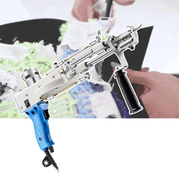 Tufting-Gun,-2-in-1-Cut-Pile-Loop-Pile-Carpet-Gun-Starter-Kit,-Electric-Tufting-Gun-Carpet-Weaving-Flocking-Machine,-5CM-(-1cm)