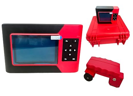 Rebar Locator Concrete Rebar Scanner Rebar Scanning Machine with Protective Layer Thickness Measurement First Range 6mm ~ 90mm Second Range 7mm ~ 200mm Positioning of Reinforcement