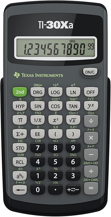 TEXAS INSTRUMENTS TI-30 XA Bilimsel Hesap Makinesi