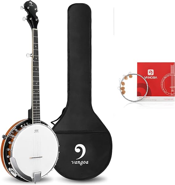 Vangoa Electric Banjo and String Set