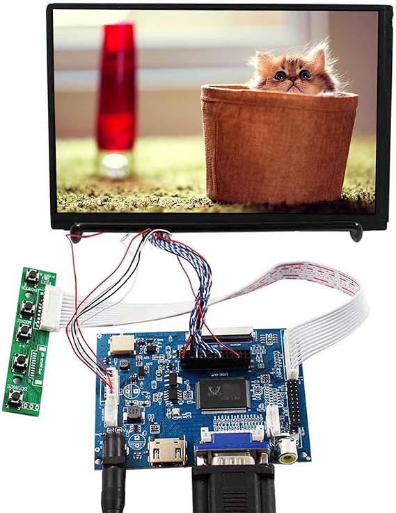 VSDISPLAY 7" 1280X800 IPS LCD Screen N070ICG-LD1 with VGA 2AV Controller