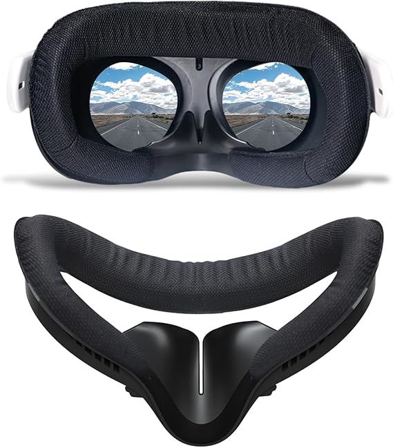 Aodelan for Oculus Quest 2 Face Pad Replacement VR Face Interface Bracket