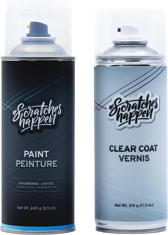 ScratchesHappen Exact-Match Spray Paint - Satin Jade Pearl (P4/AP4/PP4) for Chrysler - Essential (Paint + Clear Coat)