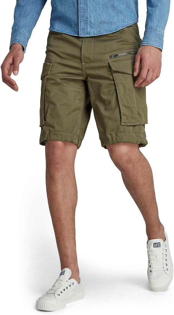 G-Star Raw Men's Rovic Zip 3D Relaxed Fit Cargo Short