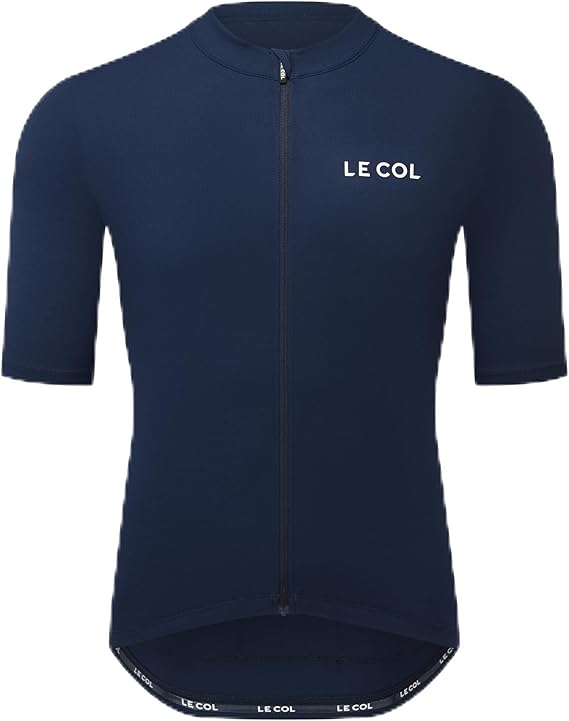 LE COL Men's Ride Jersey| Short Sleeve Cycling Shirt | Lightweight Breathable Moisture Wicking| S - XL