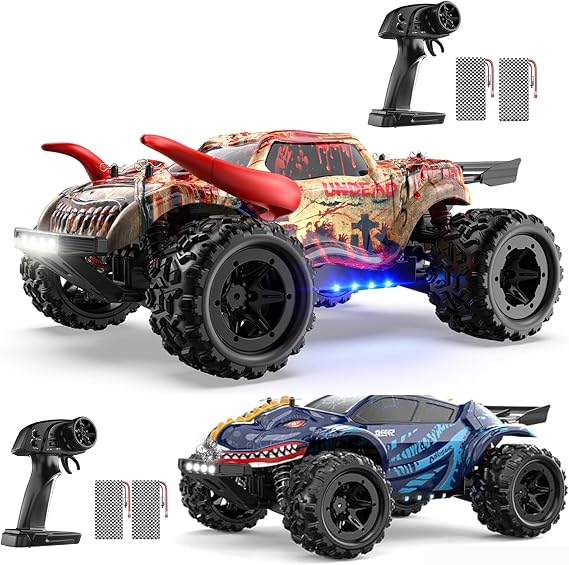 DEERC 9311 & 9308 Fast RC Cars for Adults Boys 4WD Off-Road Remote Control Monster Truck