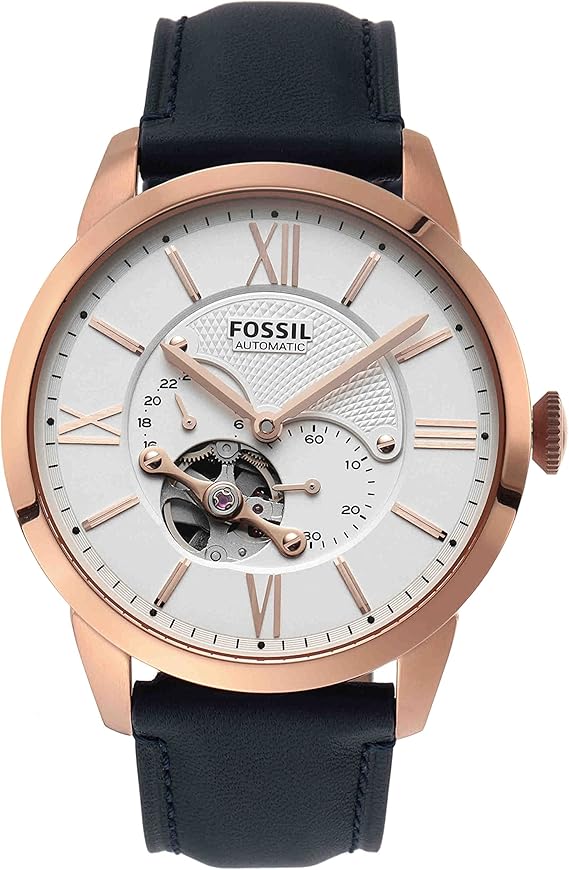 Fossil Men's Watch, Townsman Automatic Stainless Steel Watch for Men