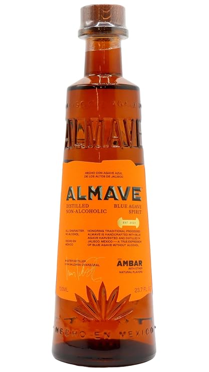 Almave - Lewis Hamilton - Ambar Blue Agave - Alcohol Free Spirit