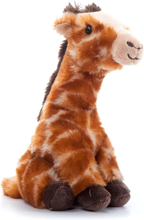 The Petting Zoo Giraffe Stuffed Animal Plushie, Babiez, Kids Gifts, 6 in