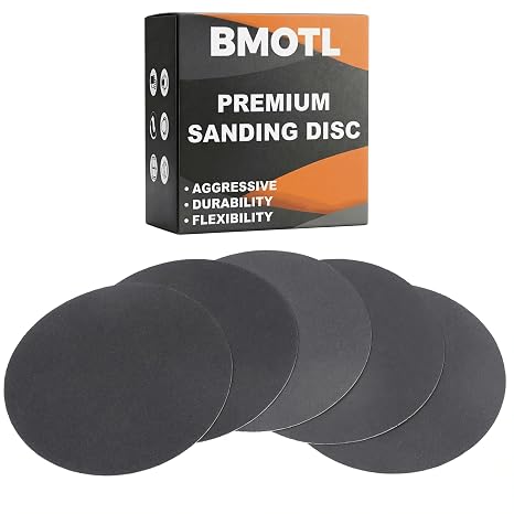 100Pcs 320-1000 Assorted Grit 6 Inch Sanding Dics Hook & Loop | Wet Dry Silicon Carbide Sandpaper for DA/Orbital Sander, Automotive Polishing Headlight Restoration/Scratch Repair