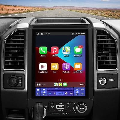 Junsun 464G 12.1 inch Car Radio Stereo for Ford F150 2015-2021 Android 12 Wireless CarPlay Android Auto DSP Bluetooth GPS Navitation
