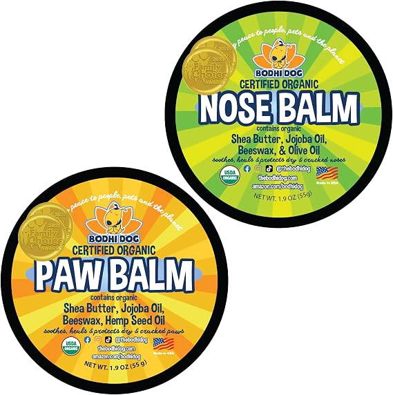 Bodhi Dog Paw Balm 2oz + Nose Balm 2oz Bundle