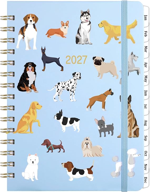 2027 Planner - 2027 planner weekly and monthly, Planner 2027 with Tabs