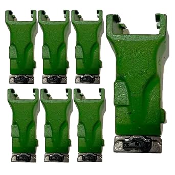 7pk V13SYL Bucket Teeth, FITS for V Style V13SYL Bucket Digging Teeth Tooth with V13PN Flex Pins (7)