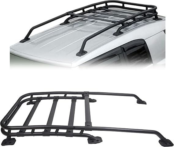 KUAFU Roof Rack Compatible with 2007-2014 FJ Cruiser Cross Bar Rail
