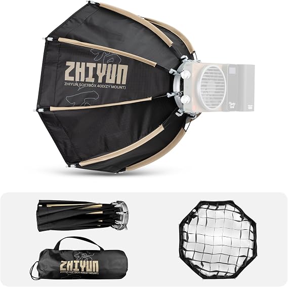 ZHIYUN 14.17inch 40D MINI Octagonal Softbox ZY Mount X100 Serise CX100 G60