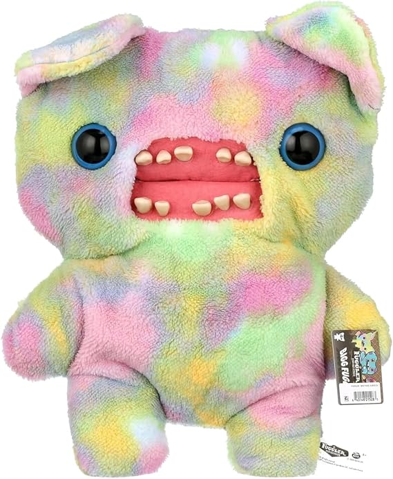 ZURU Fugglers Bigg Fuggs - Big Funny Ugly Monster Plush - 17 inches (Screech)