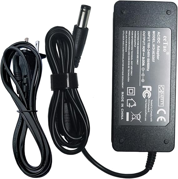 42V 2A AC/DC Adapter Charger Compatible with Atomi E20 E30 AE10 AE85 500W 650W 36V 7.5Ah Lithium-ion Battery Electric Scooter JI YIN JY-420200 JY420200 42VDC 2000mA Power Supply Cable Cord PSU