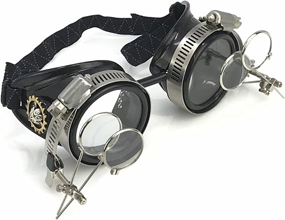 Steampunk Victorian Goggles welding Glasses
