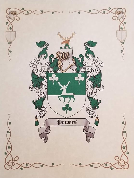 Mc Gregor Coat of Arms, Family Crest 8.5x11 Print - Surname Origin: Scottish Scotland