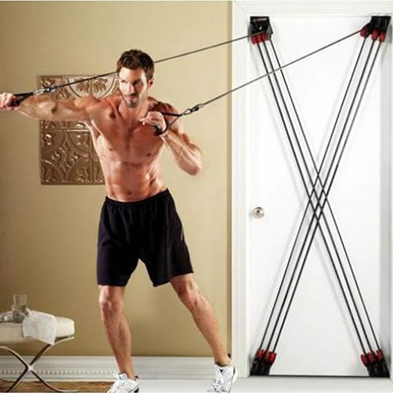 X-Type Pull Rope, Fitness Resistance Rope Pull Training Belt, Home Workout, Fitness, Body Maintenance