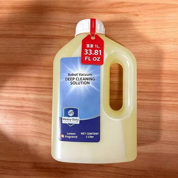 Robot Vacuum And Mop Heavy-duty Decontamination Floor Cleaning Solution Compatible With Ecovacs Deebot X1 X2 X5 X8 X10 X11 X9 T80 T50 T30 T20. 1L