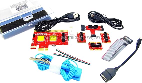 New USB PCIe Motherboard Diagnostic Tester Kit Computer BIOS Post Test Card | Diagnose Through USB & Multi Ports, V8 Computer Analyzer Kit for PC, Laptop, Server, All-in-One, NUC, Mac, Tablet, Androids