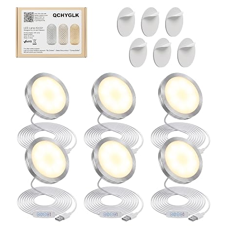 6-Pack LED Lamp Kit 001 for Bambu Light kit Projects