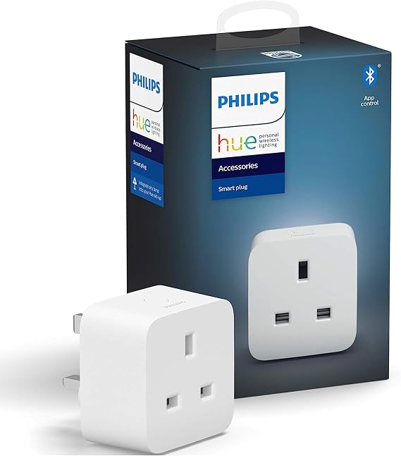 Philips Hue Smart Plug, Type G, White