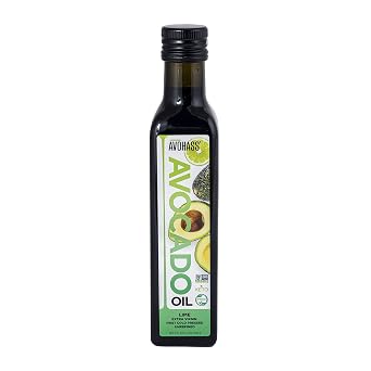 Avohass Lime Infused Extra Virgin Avocado Oil 8.5 fl oz Bottle Unrefined Extra Virgin Non GMO