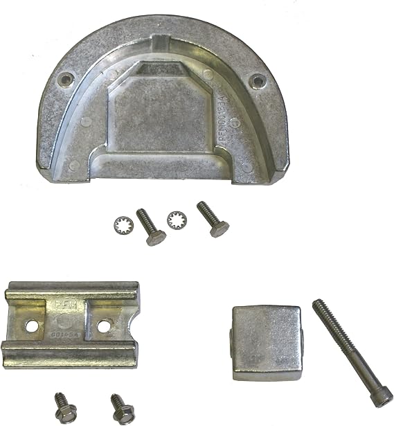 Magnesium Anode Kit Fits OMC Cobra Outdrives Replaces OMC 984513M, OMC 984547M, OMC 431708M, OMC 393023M, Martyr CMCOBRAKITM, Tecnoseal 20902MG
