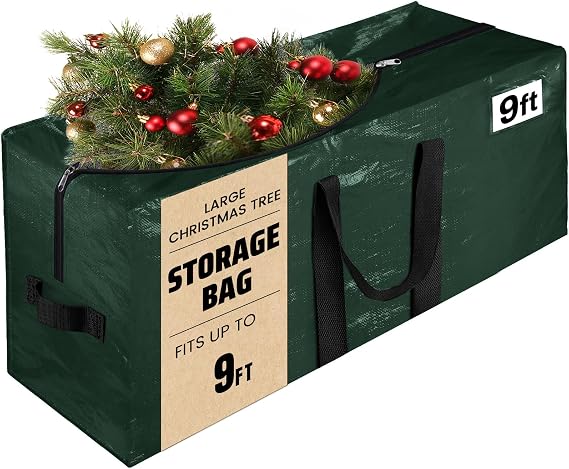 Christmas Tree Storage Bag, 9 Ft, Green