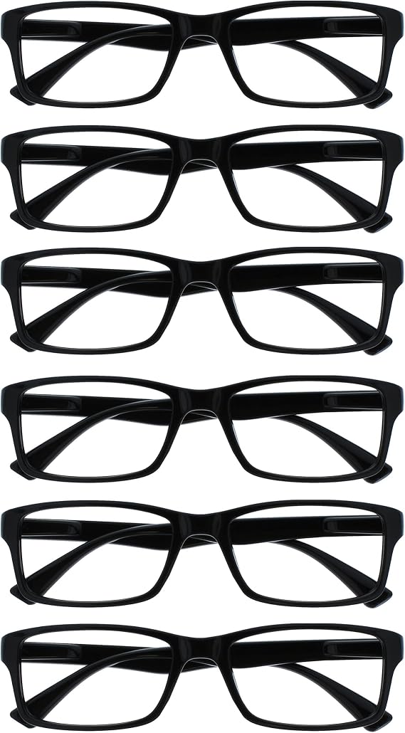 OPULIZE Contemporary Rectangular Reading Glasses