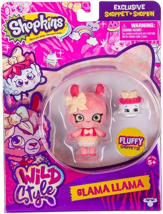 Shopkins S10 SHOPPET Pack - Llama Puffs