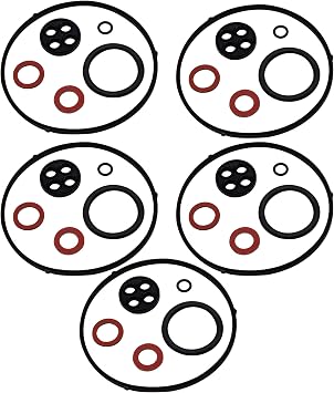 JA&MIU 16010-ZE1-812 Carburetor Bowl Gasket Kit Compatible with Honda GX110 GX120 GX140 GX160 EG2500 EG2200 Replaces 11580