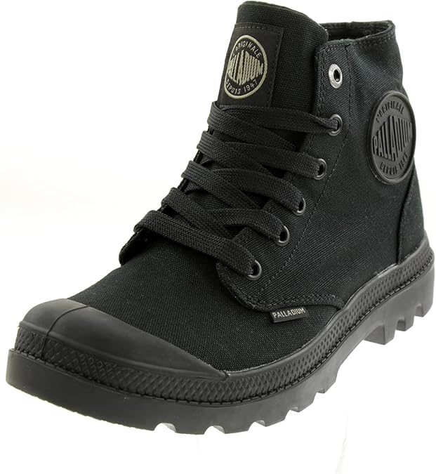 Palladium Graue Monochrom-Stiefeletten