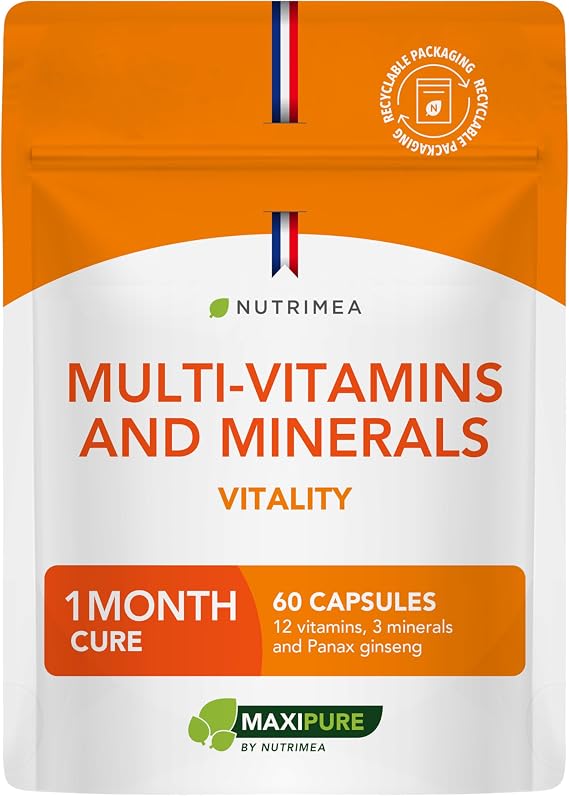 Nutrimea - Multivitamins and Minerals for Men and Women - with Ginseng