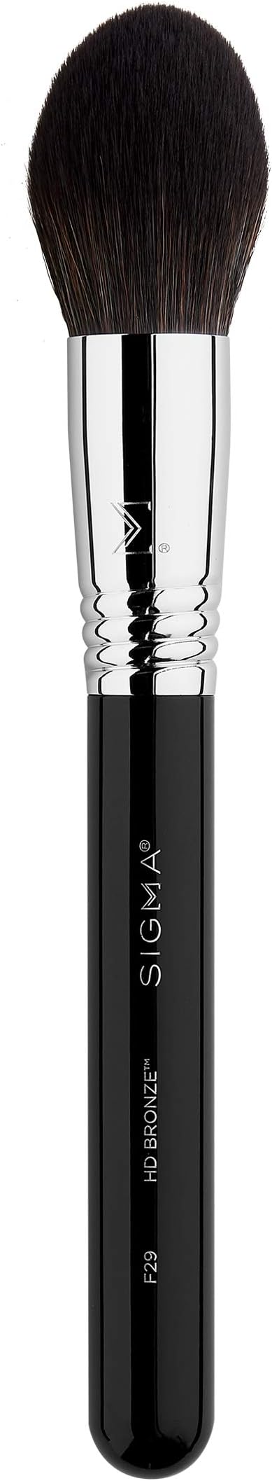 Sigma Beauty F29 HD Bronzer Brush – Tapered Makeup Brush with Ultra-Soft Synthetic Fibers for Flawless Application – Perfect for Bronzer, Setting, All-Over Use
