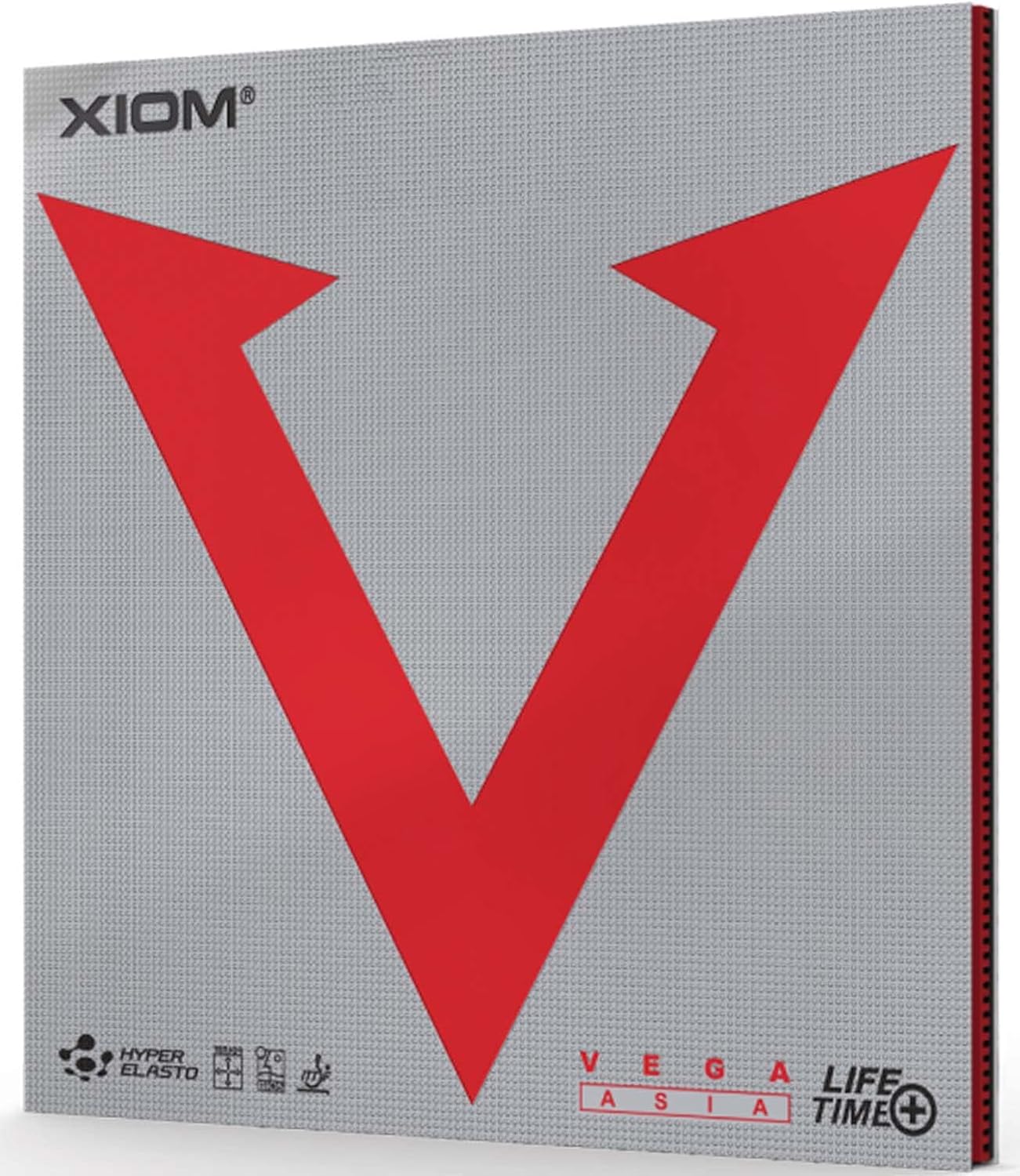 XIOM Table Tennis Rubber Back Soft Vega Asia 10451
