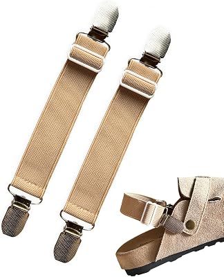 Elastic Shoe Straps for Birkenstock Clogs Men and Women Anti-Loose Band for Boston Footbed Cork Clog Potato Shoes