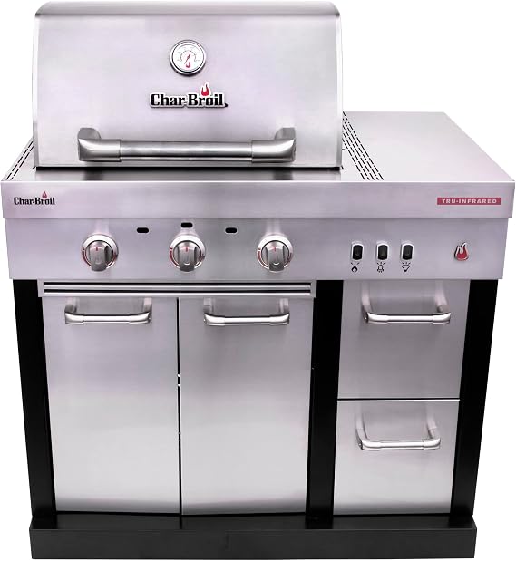 Charbroil Medallion Series Modular Outdoor Kitchen Amplifire 3-Burner Gas Grill - 463246018