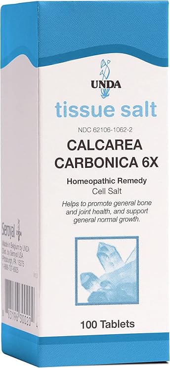 UNDA Calcarea Carbonica 6X, 100 Tablets
