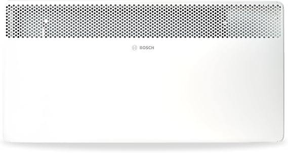 Bosch Heat Convector 4000-25 electric convector 2500 W For rooms up to approx. 25 m² electric heater with electronic controller LED display weekly program and splash protection