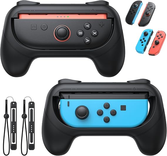 FASTSNAIL Switch Controller Grips for Nintendo Switch 2/1/OLED for Joy-Con